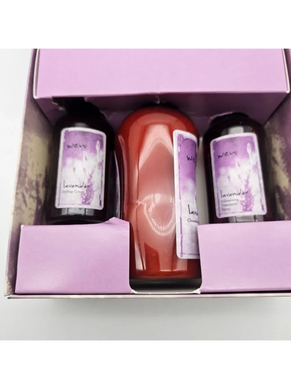 Wen Chaz Dean Lavender Set Cleanser Cream Volume Spray NEW